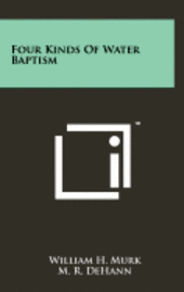 bokomslag Four Kinds of Water Baptism