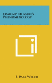 Edmund Husserl's Phenomenology 1