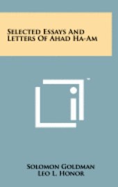 bokomslag Selected Essays and Letters of Ahad Ha-Am