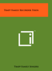 bokomslag Trapp Family Recorder Trios