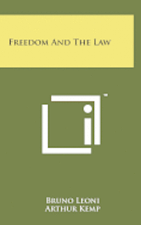 Freedom and the Law 1