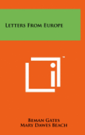 Letters from Europe 1