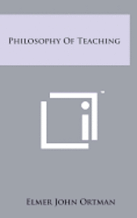 bokomslag Philosophy of Teaching