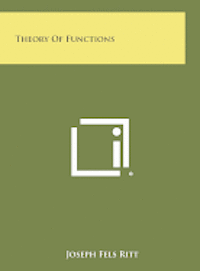 Theory of Functions 1