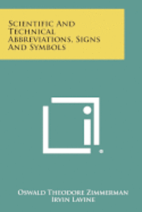 Scientific and Technical Abbreviations, Signs and Symbols 1