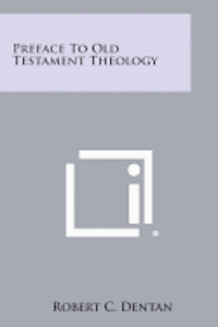 bokomslag Preface to Old Testament Theology