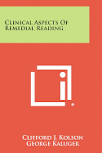 bokomslag Clinical Aspects of Remedial Reading
