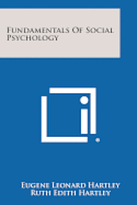 bokomslag Fundamentals of Social Psychology