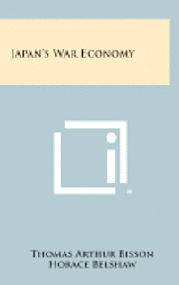 bokomslag Japan's War Economy