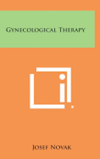 bokomslag Gynecological Therapy