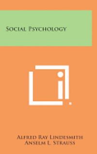 bokomslag Social Psychology