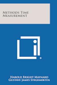 bokomslag Methods Time Measurement