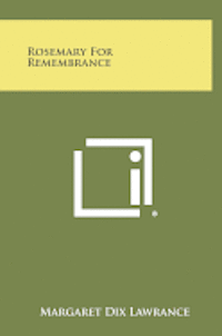 bokomslag Rosemary for Remembrance