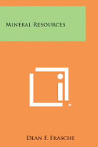 bokomslag Mineral Resources