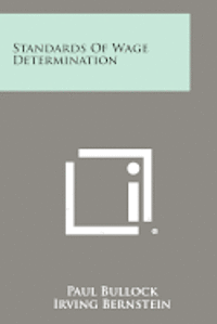 bokomslag Standards of Wage Determination