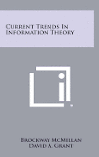 bokomslag Current Trends in Information Theory