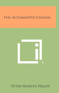 bokomslag The Automotive Chassis