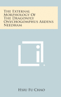 The External Morphology of the Dragonfly Onychogomphus Ardens Needham 1