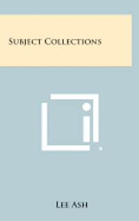 Subject Collections 1