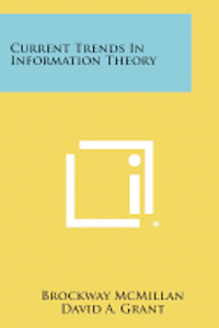 bokomslag Current Trends in Information Theory