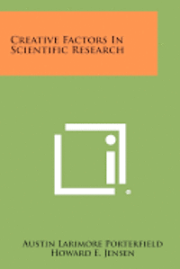 bokomslag Creative Factors in Scientific Research