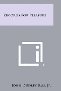 Records for Pleasure 1