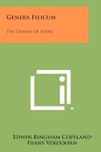 bokomslag Genera Filicum: The Genera of Ferns