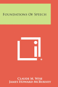 bokomslag Foundations of Speech