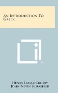 bokomslag An Introduction to Greek