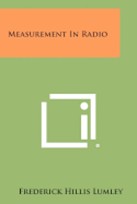 bokomslag Measurement in Radio