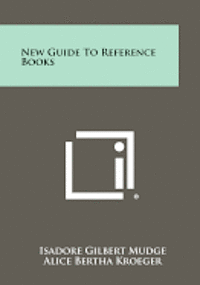 bokomslag New Guide to Reference Books