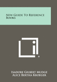 New Guide to Reference Books 1