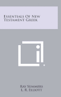 bokomslag Essentials of New Testament Greek