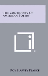 The Continuity of American Poetry 1