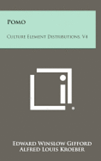 Pomo: Culture Element Distributions, V4 1