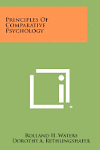 bokomslag Principles of Comparative Psychology
