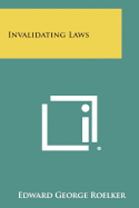 bokomslag Invalidating Laws