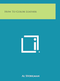 How to Color Leather 1