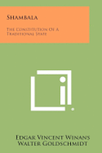bokomslag Shambala: The Constitution of a Traditional State