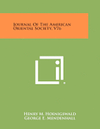 Journal of the American Oriental Society, V76 1