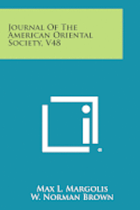 bokomslag Journal of the American Oriental Society, V48