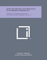 bokomslag Some Sex Beliefs and Practices in a Navaho Community: Papers of the Peabody Museum of Archaeology and Ethnology, V40, No. 2