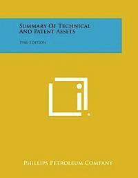 bokomslag Summary of Technical and Patent Assets: 1946 Edition