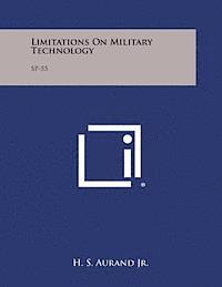bokomslag Limitations on Military Technology: Sp-55