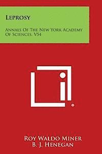 bokomslag Leprosy: Annals of the New York Academy of Sciences, V54