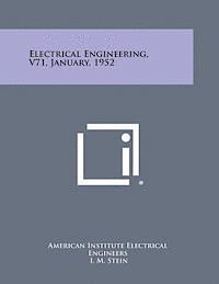 bokomslag Electrical Engineering, V71, January, 1952