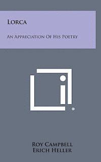 Lorca: An Appreciation of His Poetry 1