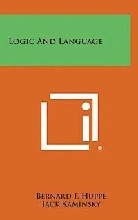 Logic and Language 1