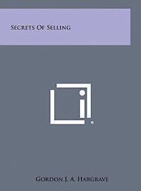 bokomslag Secrets of Selling