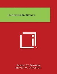 bokomslag Leadership by Design